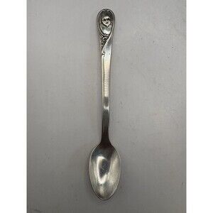 Winthrop Silver Plate Baby Spoon Gerber Silverware 5-1/2" Long Vintage Antique